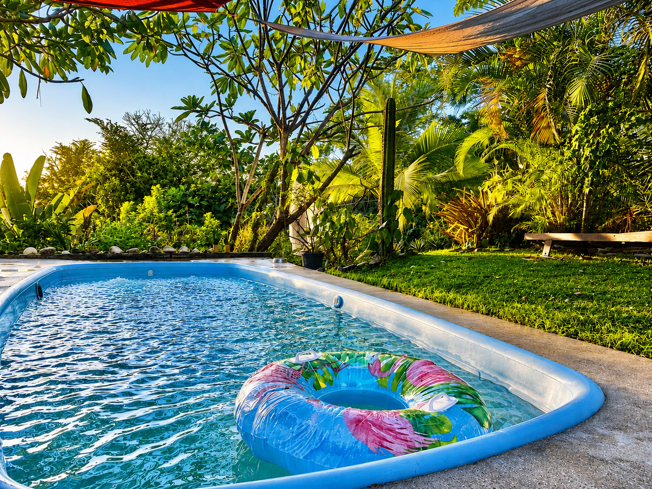 Santiago Garden House – Tropical Retreat with Pool, Views & Expansion Potential