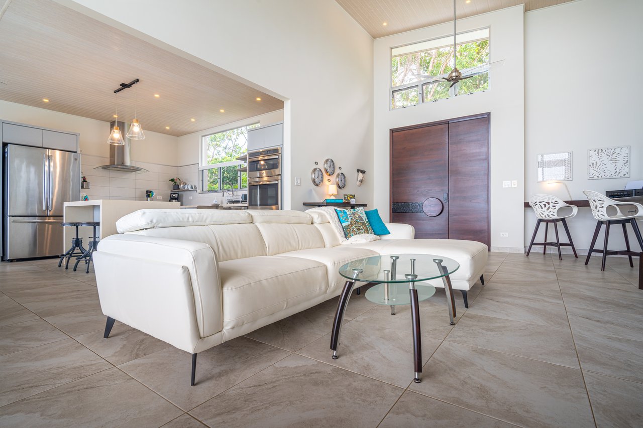 Villa Blü – An Elevated Oasis in Uvita, Jaw Dropping Views of the Whales Tail and Osa!