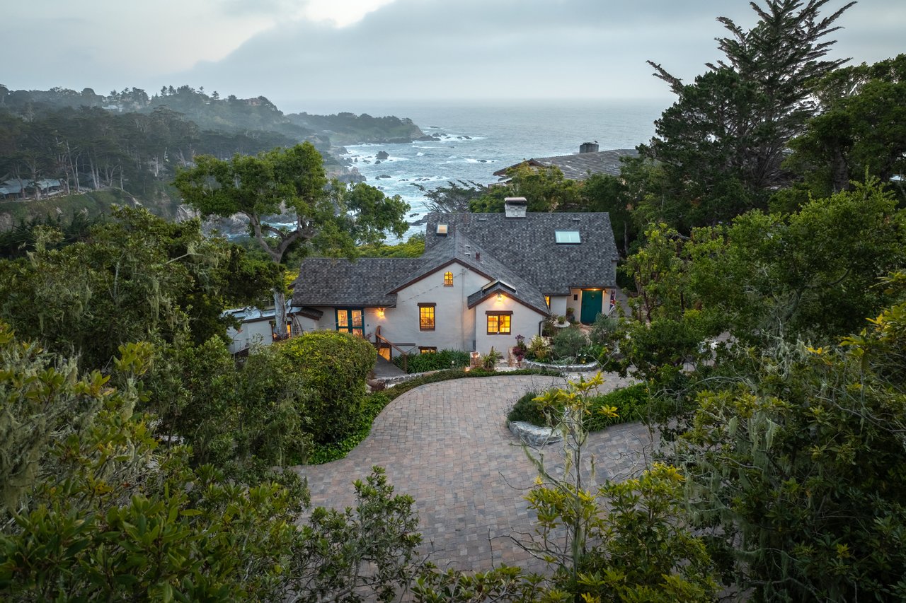 SOLD! $7.25M Historic Carmel Highlands Estate 