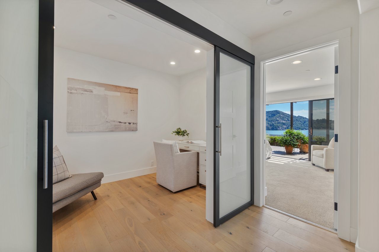 Picturesque Views of Angel Island and the Golden Gate Bridge