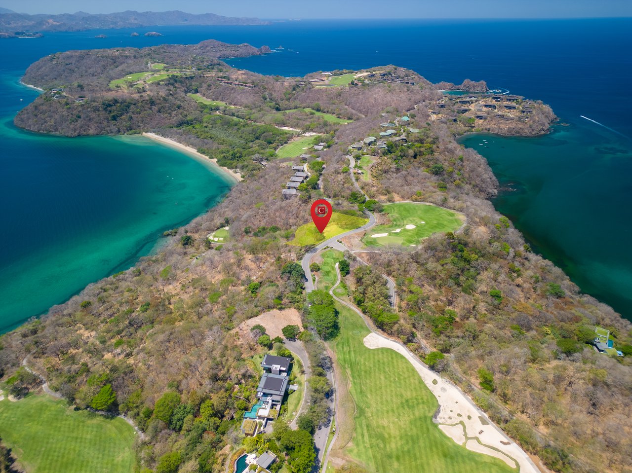 Spectacular Golf-Front Ocean View Estate Homesite with Ultra-Luxury Home Design Estate Lot 384 | Peninsula Papagayo