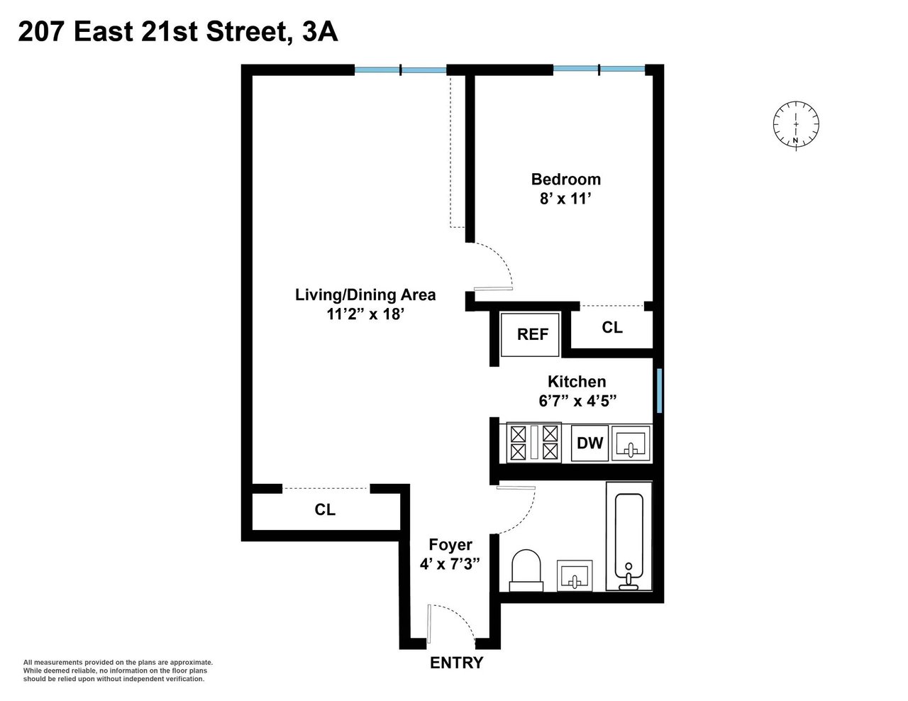 207 E 21st St #3A