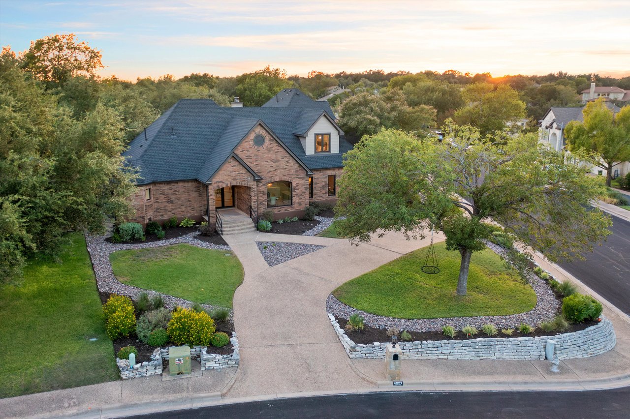 Northwest Hills legacy home with sport court, pool, and dream backyard.
