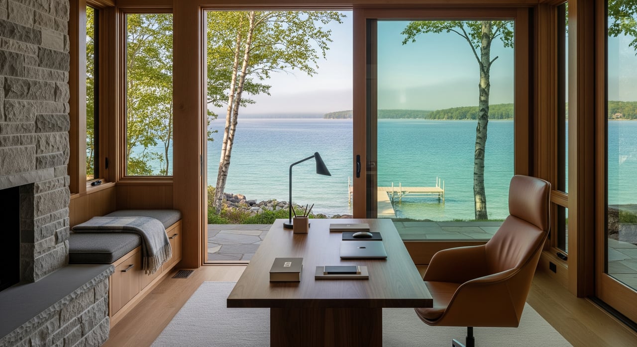Remote Work, Fiber & Second-Home Demand in Antrim County