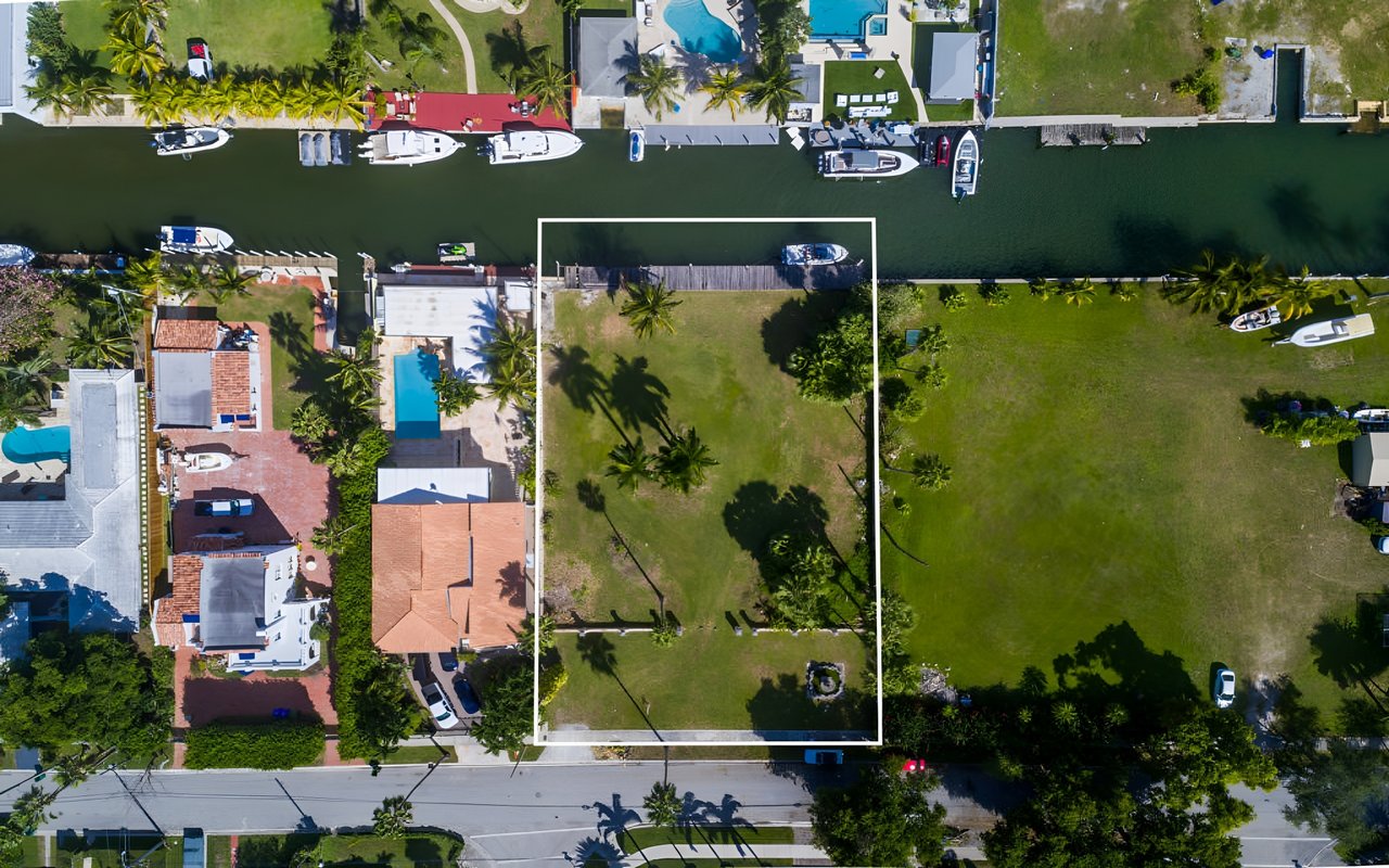 Miami Shores Adjacent Waterfront Lot Hits Market
