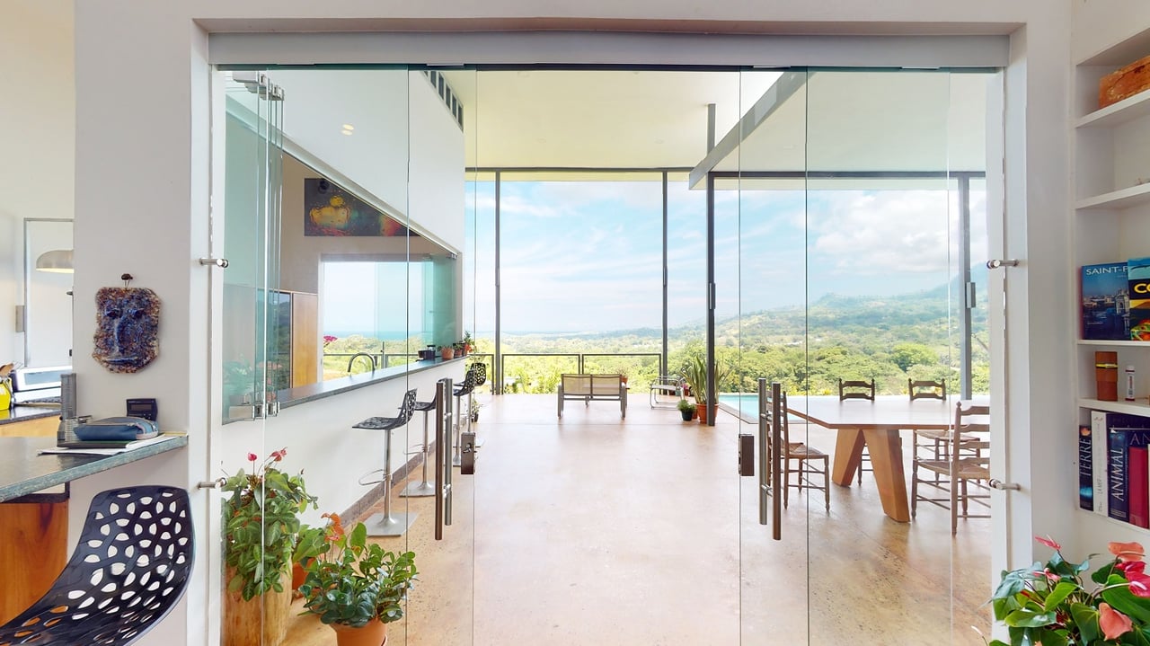 Luxury Ocean View Home with Chic Riverfront Cabins