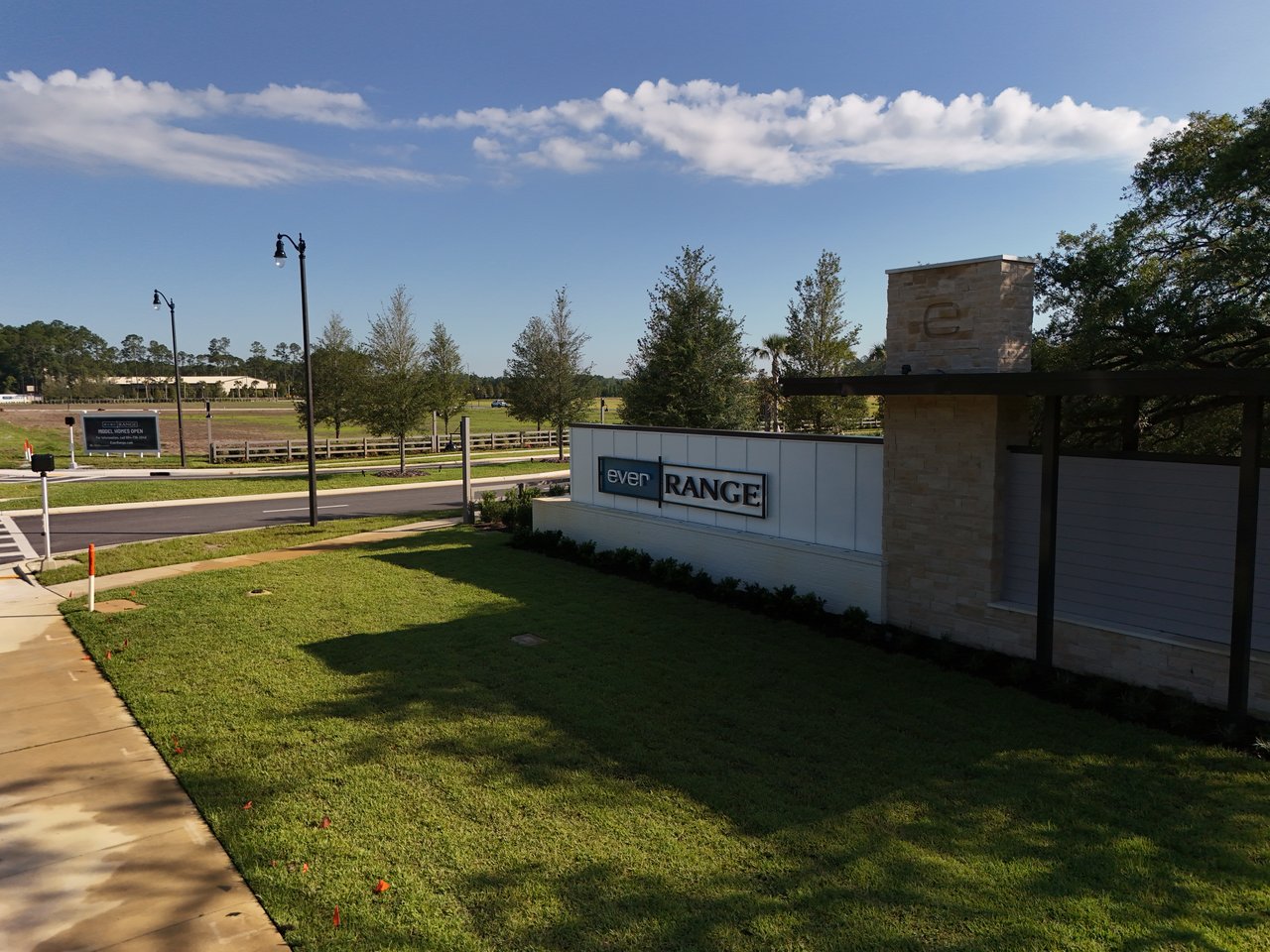 EverRange Community Entrance Sign Jacksonville FL