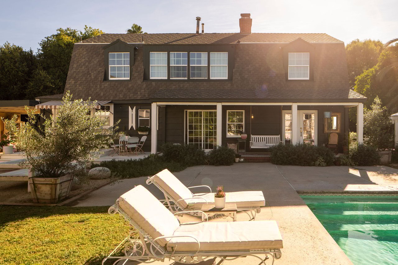 The Perry Farmhouse in Van Nuys, A Rare Rustic Compound