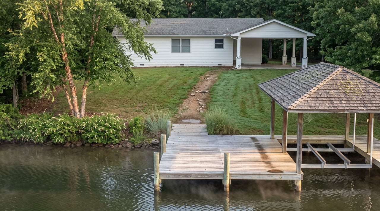 The Dock Doesn't Transfer With the House at Smith Mountain Lake