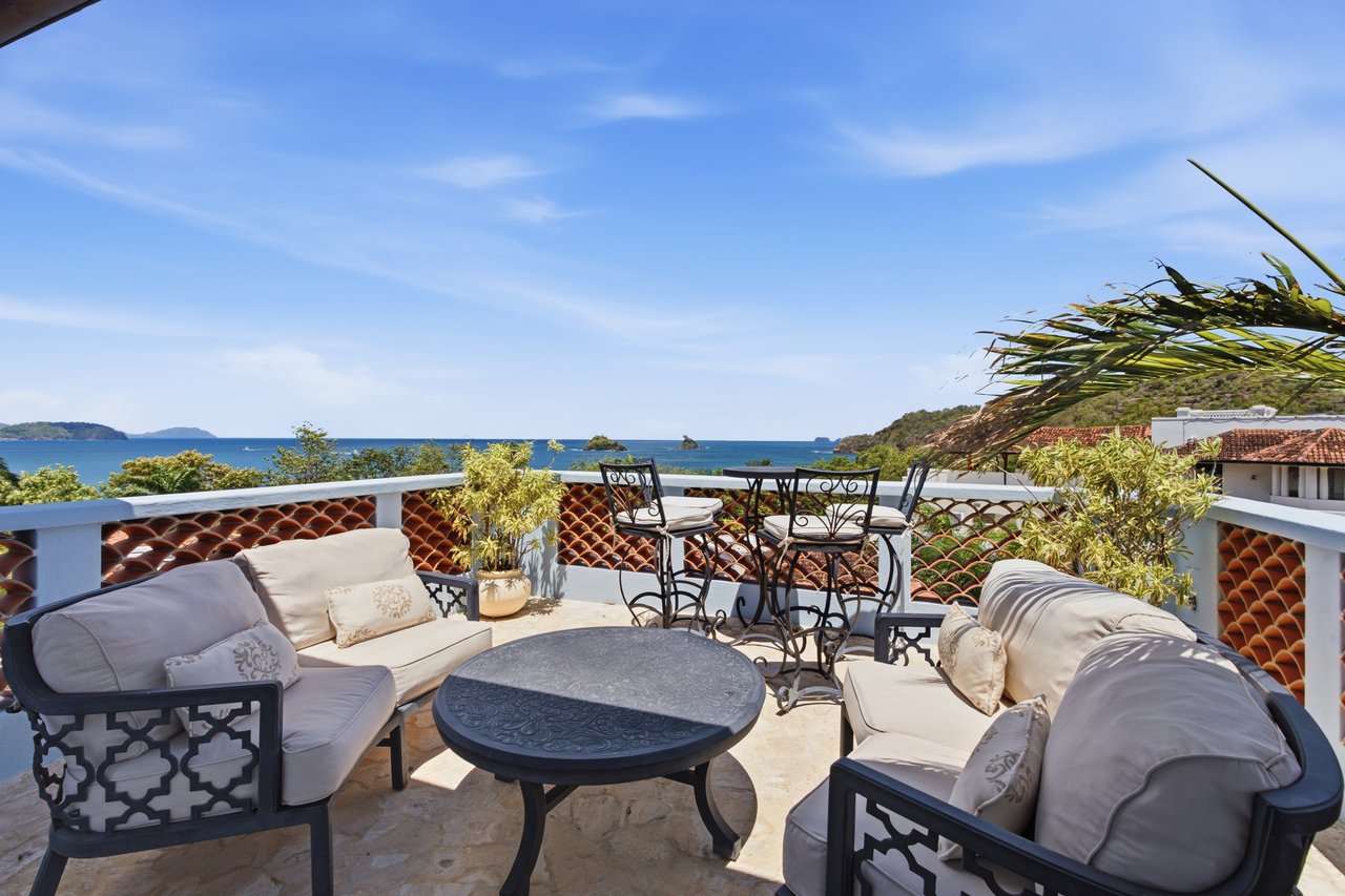 7 Calle La Ronda | Elegant 3-Story Ocean View Hillside Home in Las Catalinas