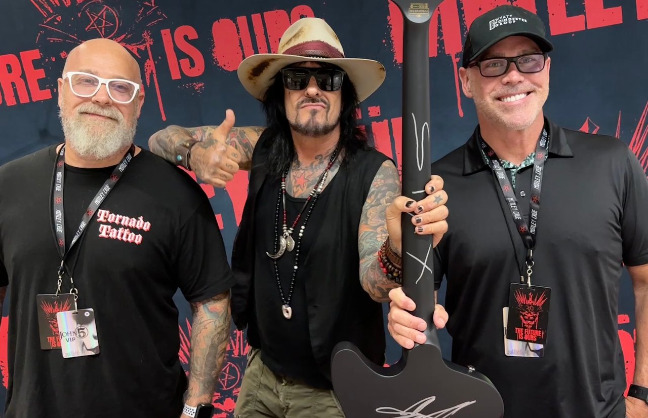 Collector's Corner: Nikki Sixx of Motley Crue — Stage-Used & Signed Bass Guitar - Wyatt Poindexter - The Agency