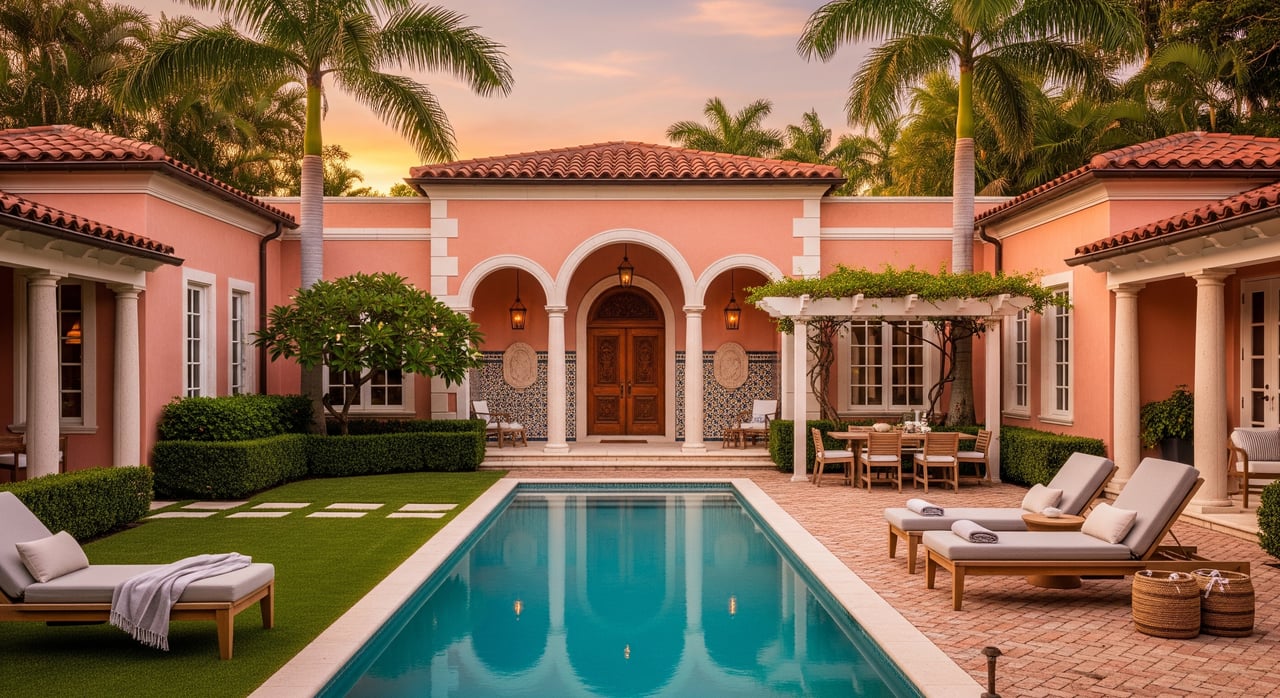 Living in Coral Gables as an Upscale Family
