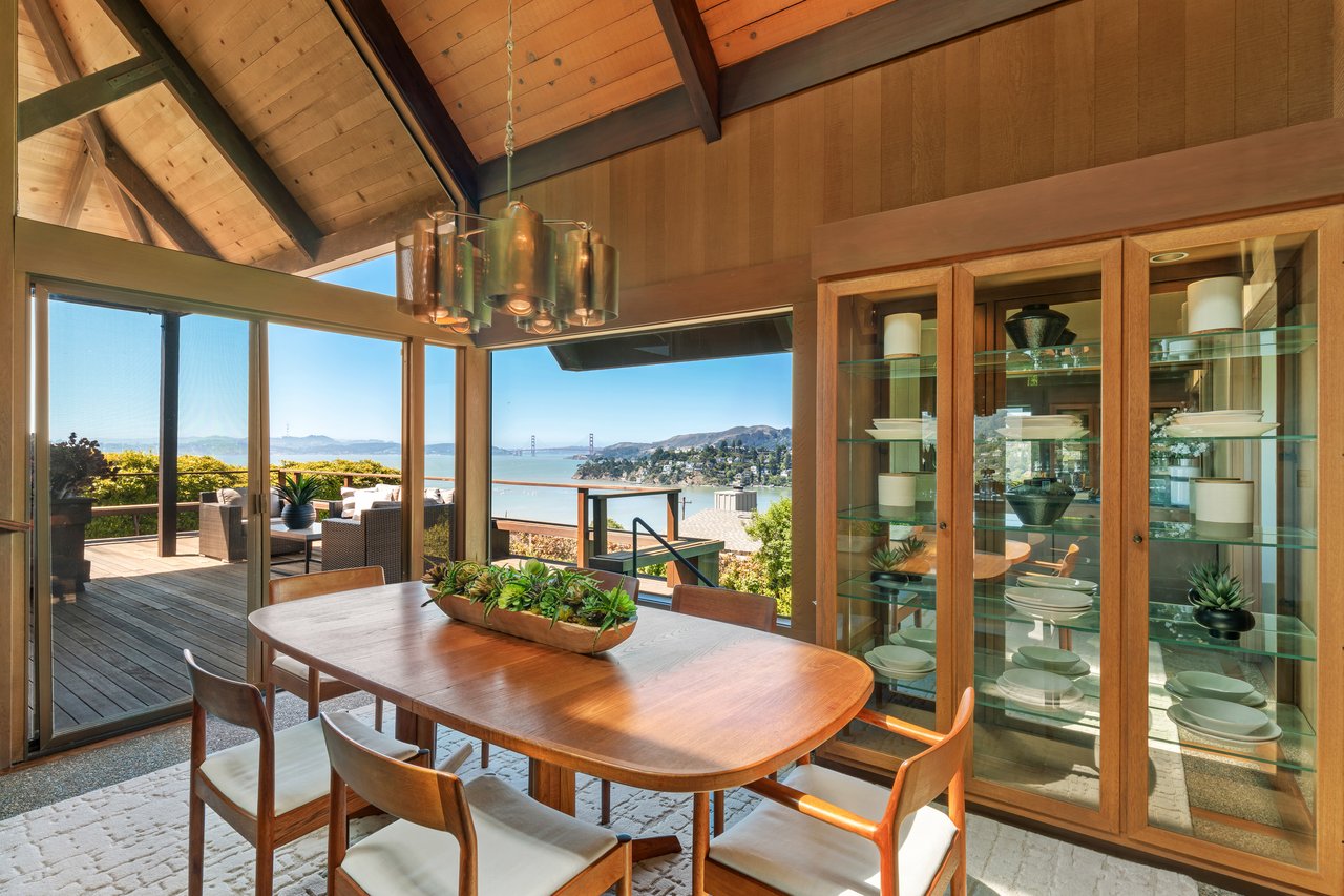 Spectacular Views of the Bay and Golden Gate Bridge
