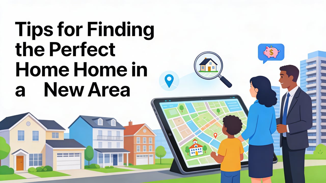 Tips for Finding the Perfect Home in a New Area
