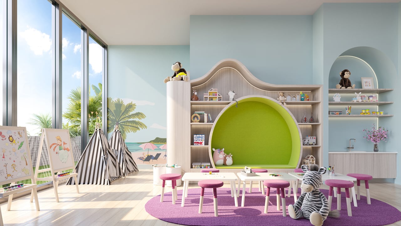 Continuum Club & Residences kids room 