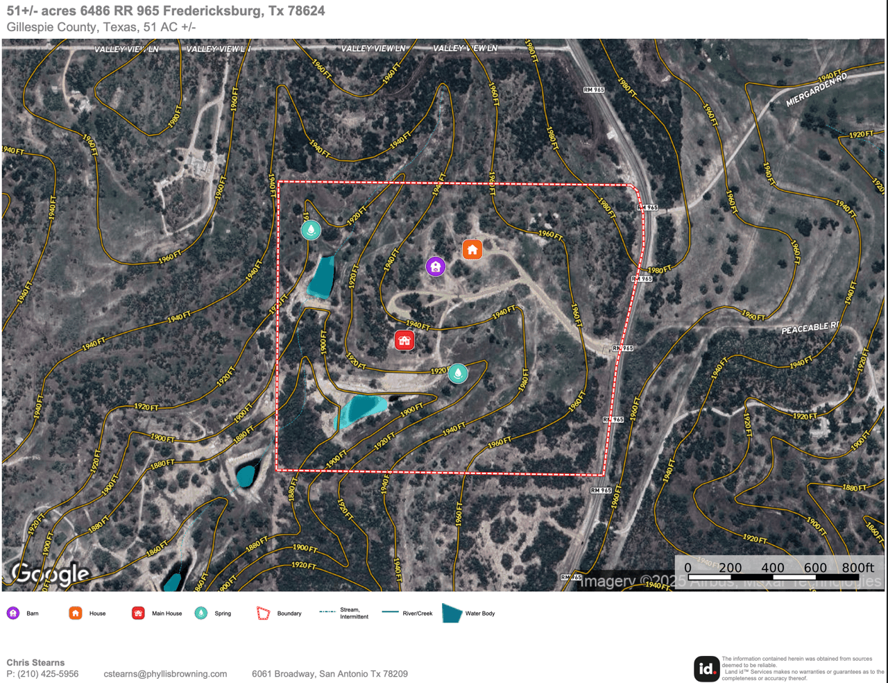 2 Springs Ranch Gillespie County 51 Acres