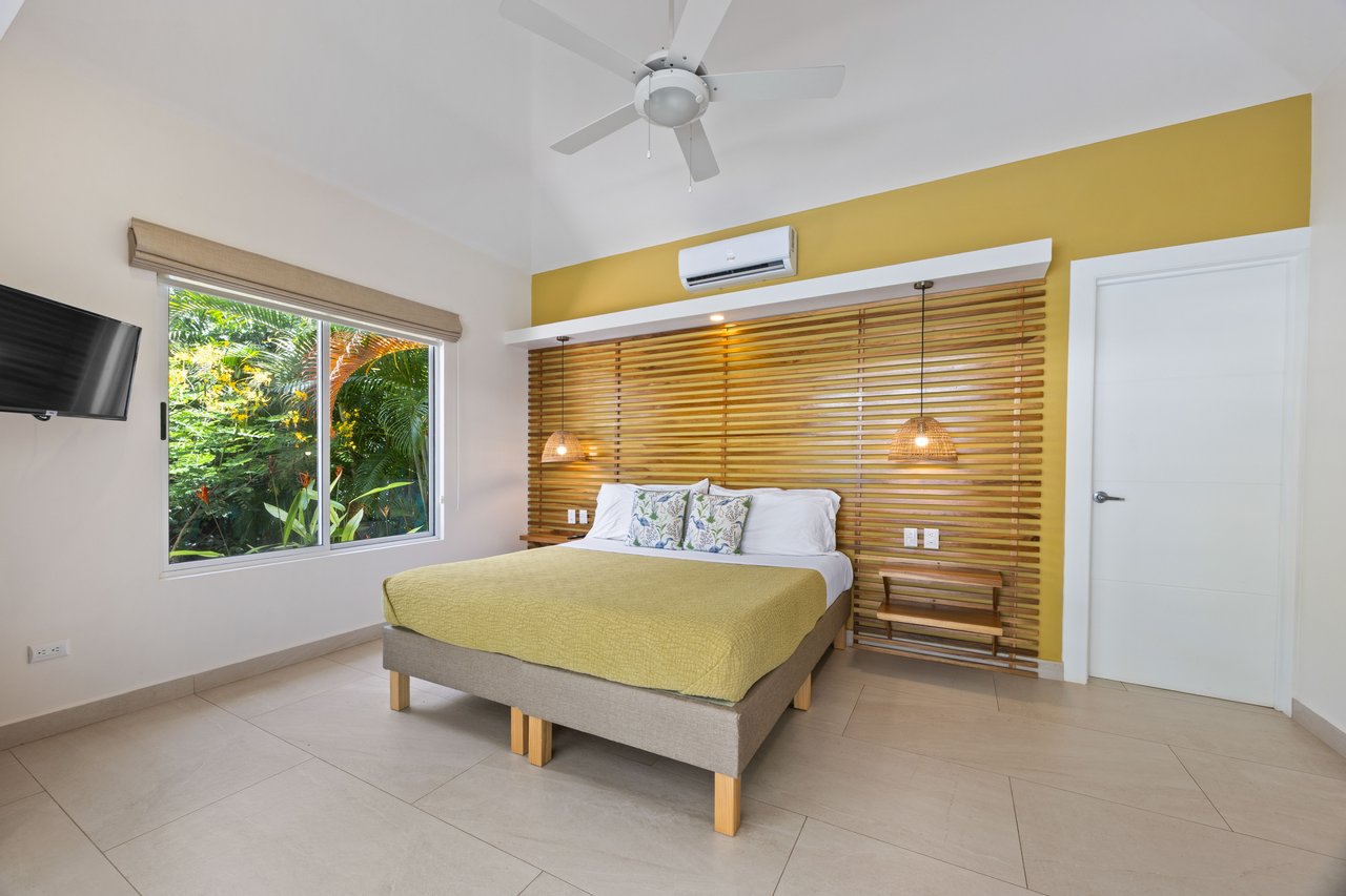 Casa Karibe | Vibrant 5-Bedroom Caribbean-Inspired Villa with Pool in Gated Tamarindo Community