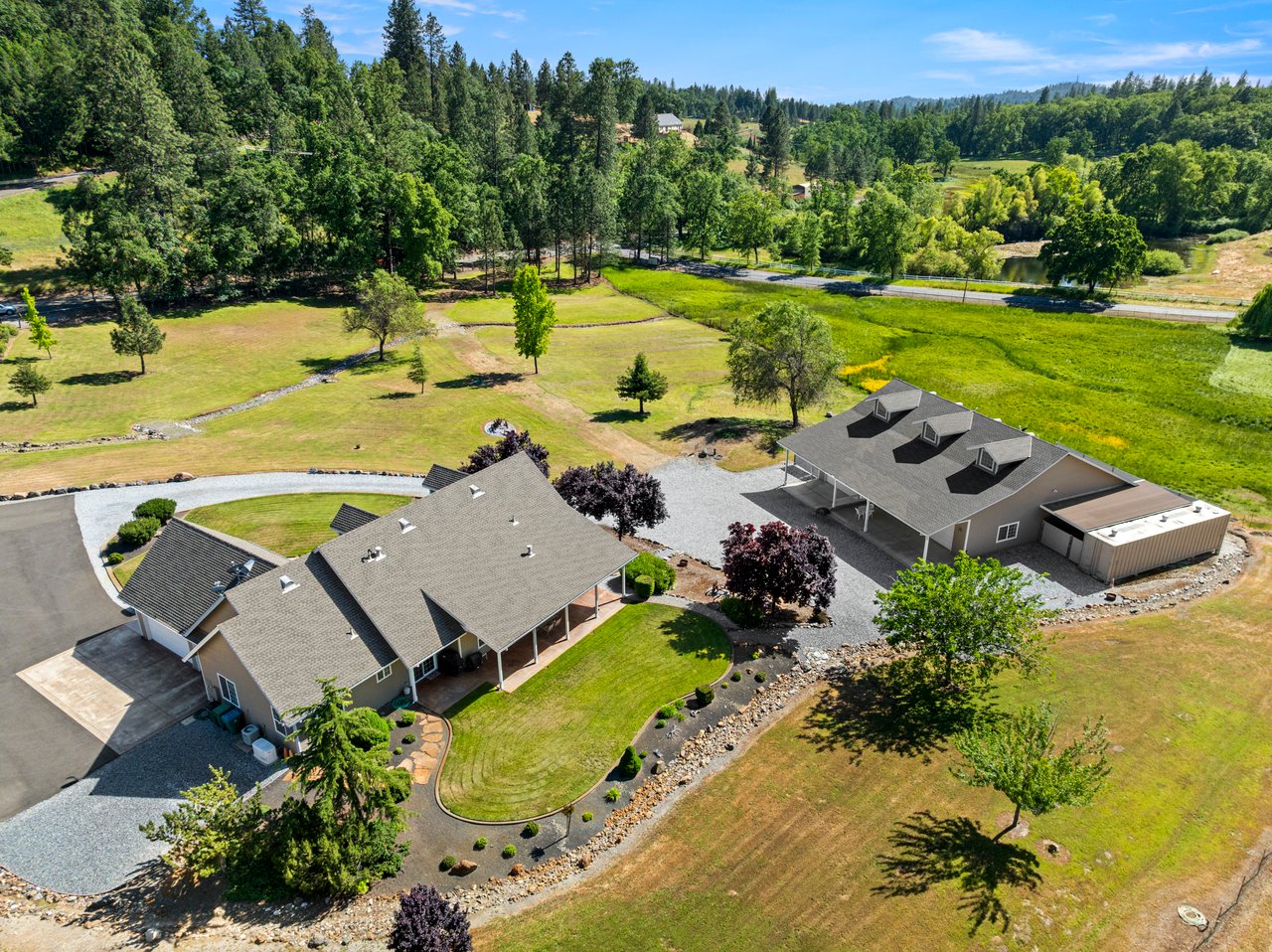 Custom Built Home on 4 Flat Acres in the Heart of Pleasant Valley – A Car Enthusiast's Dream!