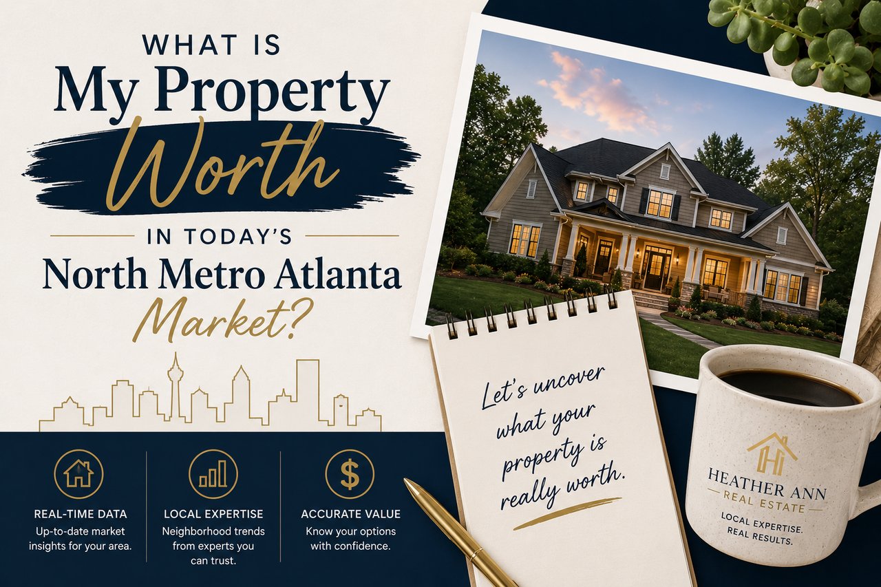 What Is My Property Worth in Today's North Metro Atlanta Market? cover