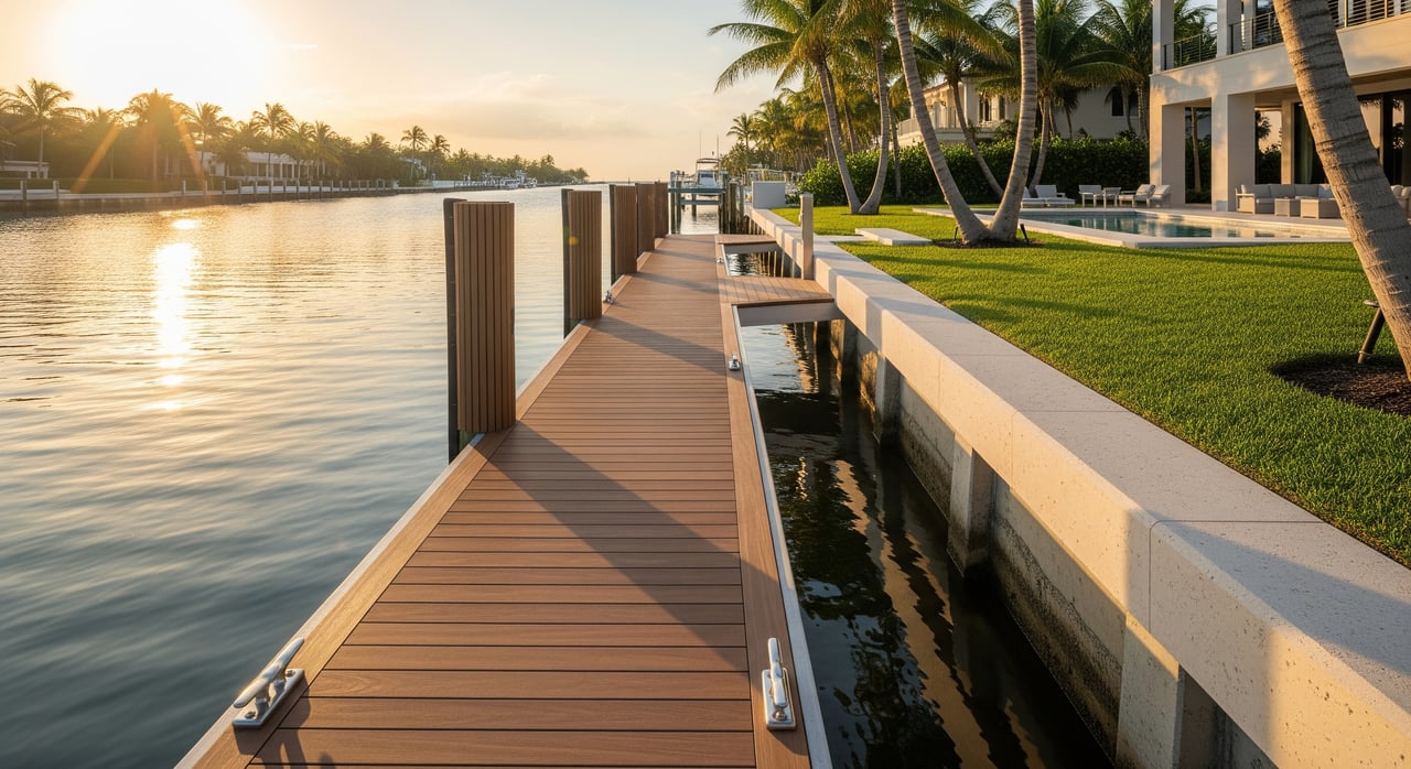 Owning Waterfront: Seawall & Dock Care in Manalapan