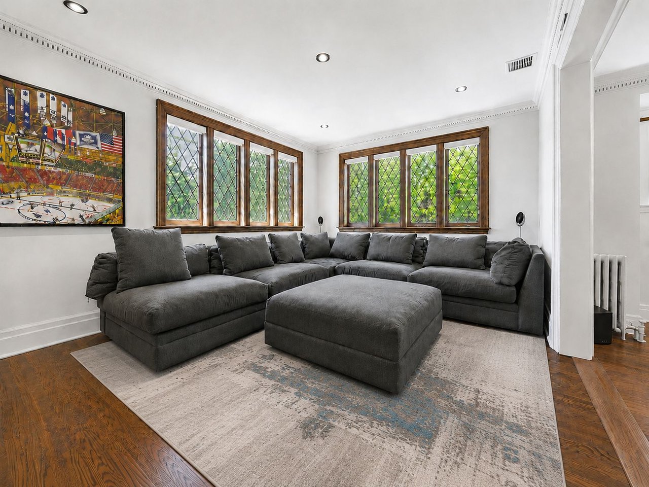 SOLD: Distinguished Centre-Hall Home