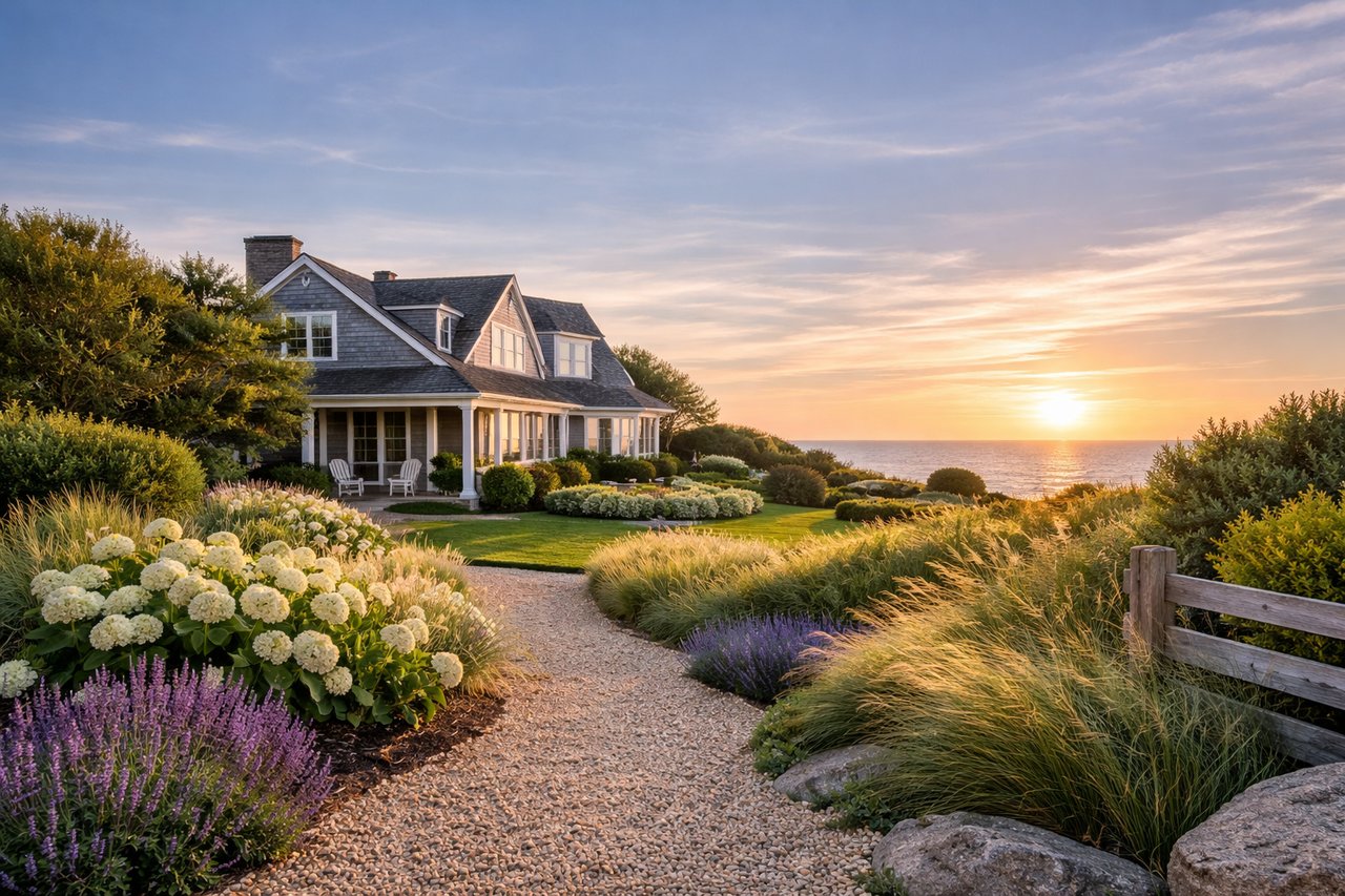 Landscaping for Luxury Homes: Privacy, Native Plants & Low-Maintenance Coastal Gardens cover