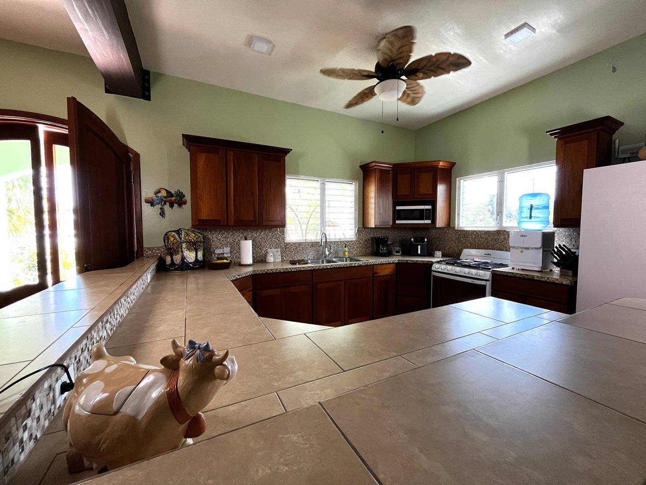 SeaView Fairway Villa | Golf-Front + Caribbean Sea Views in Consejo Shores