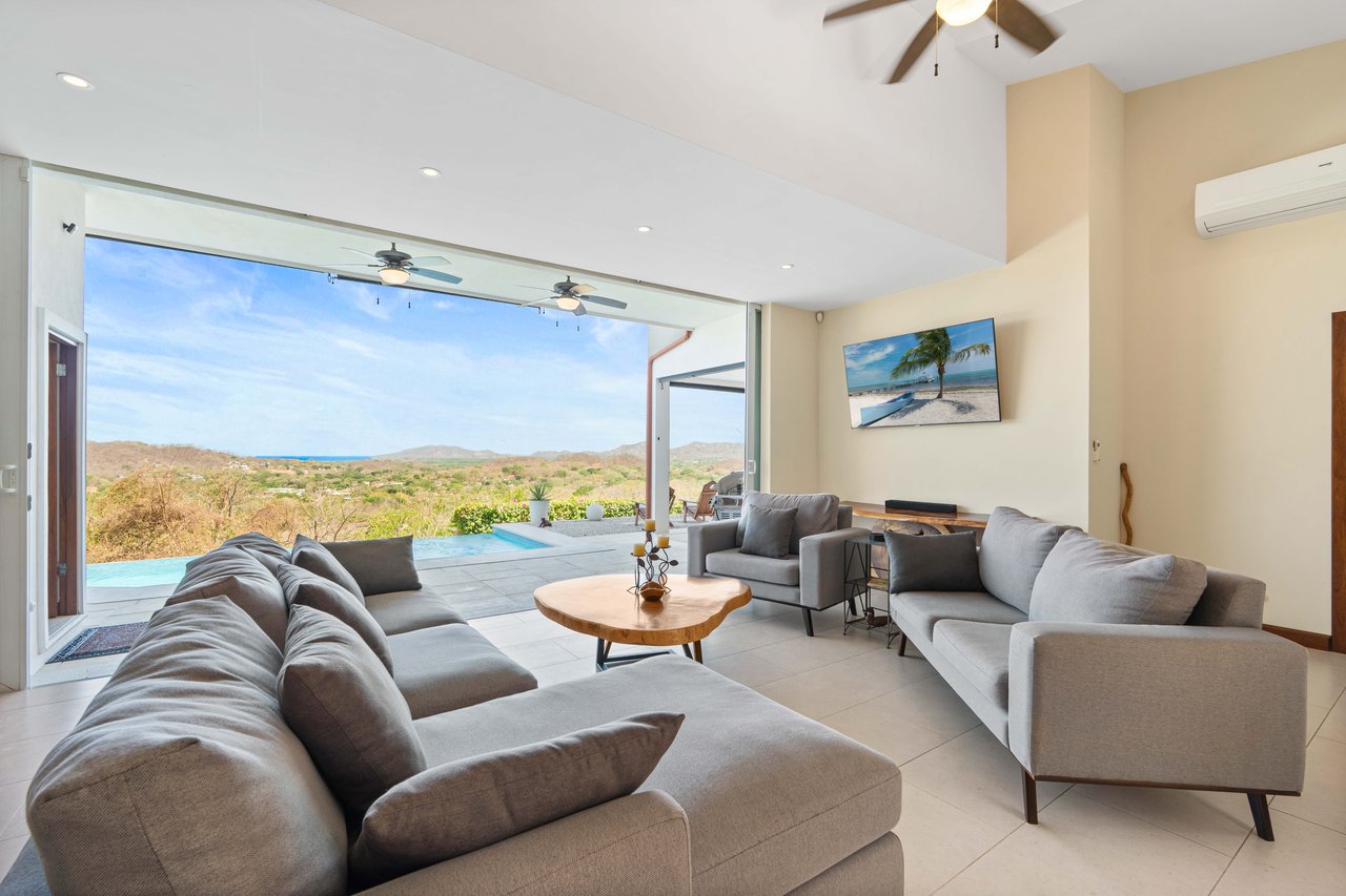 Casa Por Fin | 4-Bedroom Ocean-View Home in Gated Community, just 10 minutes from Tamarindo!