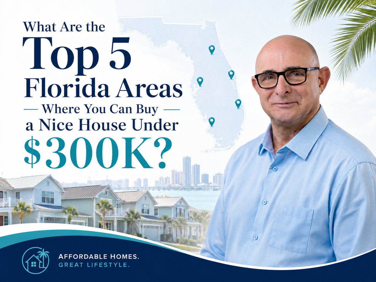 What Are the Top 5 Florida Areas Where You Can Buy a Nice House Under $300K?