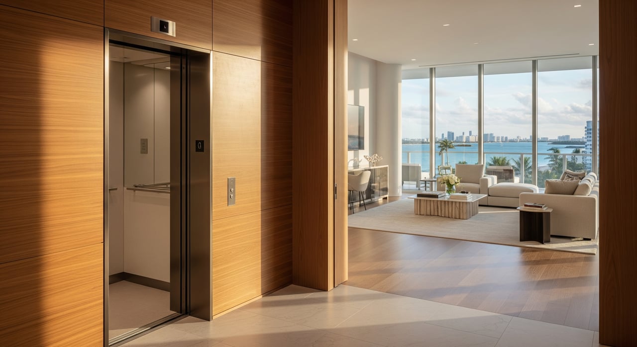 South of Fifth Condos With Private Elevators