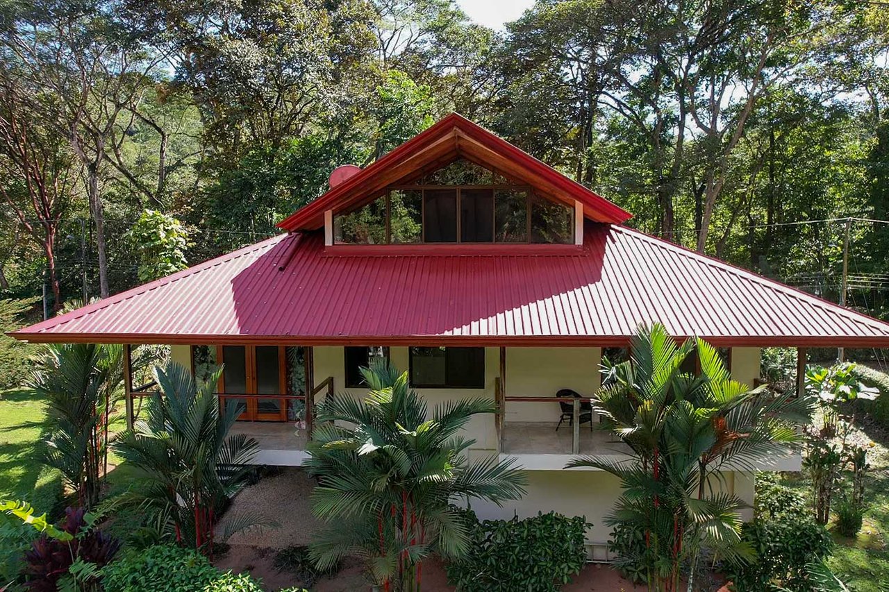 Waterfall Home in Private Community Affordable Jungle Home
