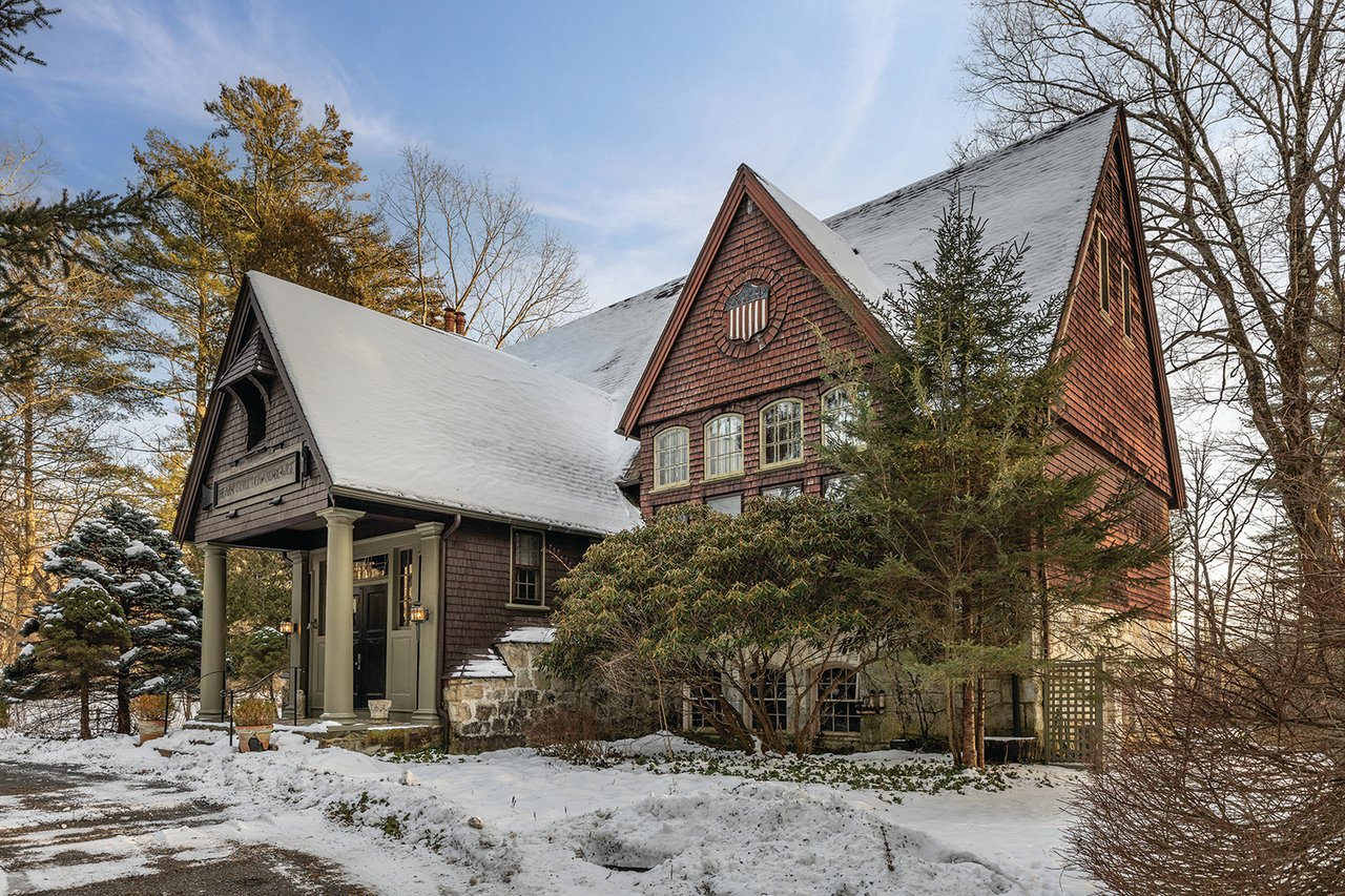 A $2M schoolhouse near the Berkshires lists for the first time in over three decades