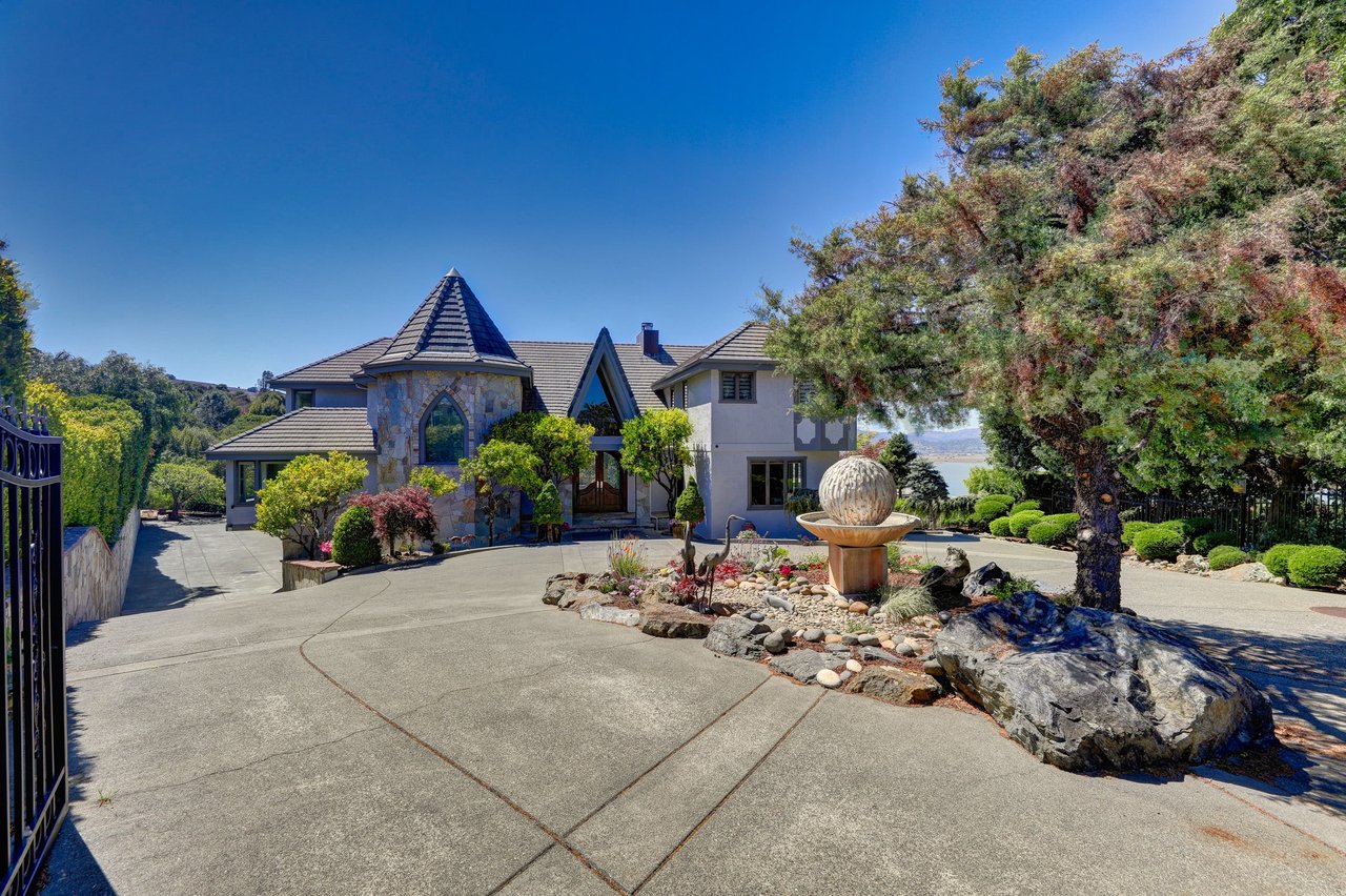 Gated Estate with Sweeping Views