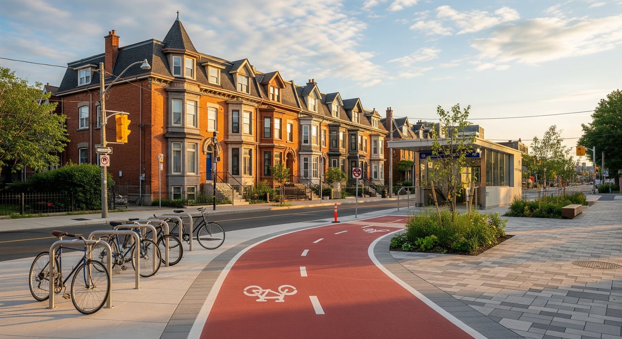 Ontario Line & Bike Lanes: Danforth Value Signals