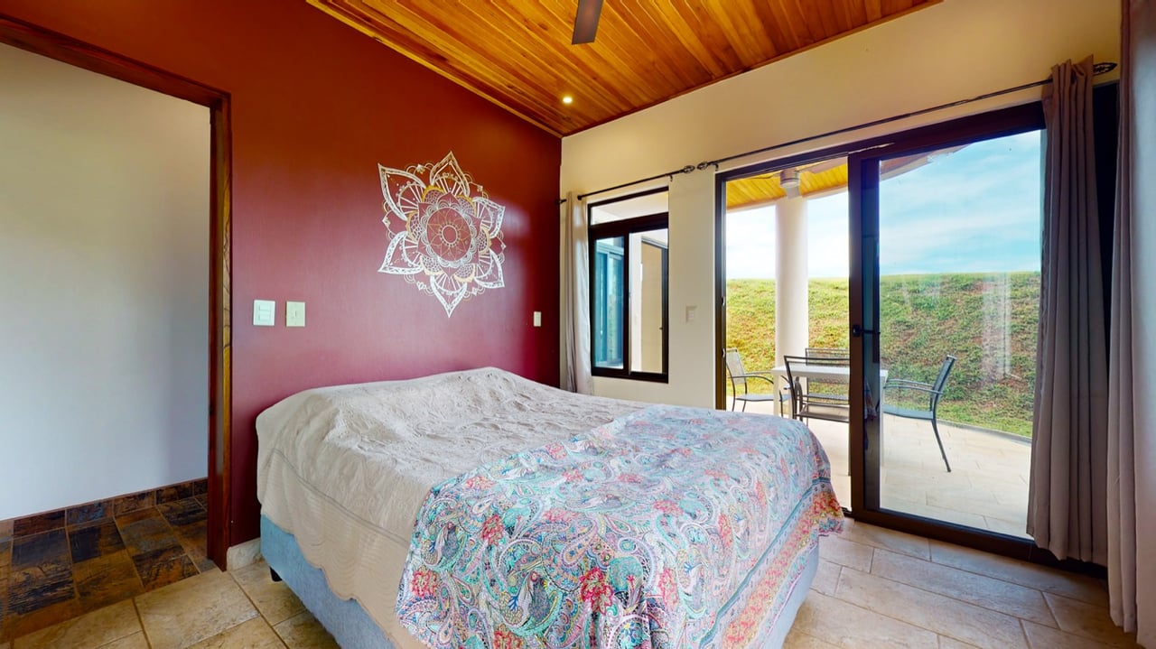 Ocean View home with Stunning Architectural Features in Tranquil Ojochal Hills