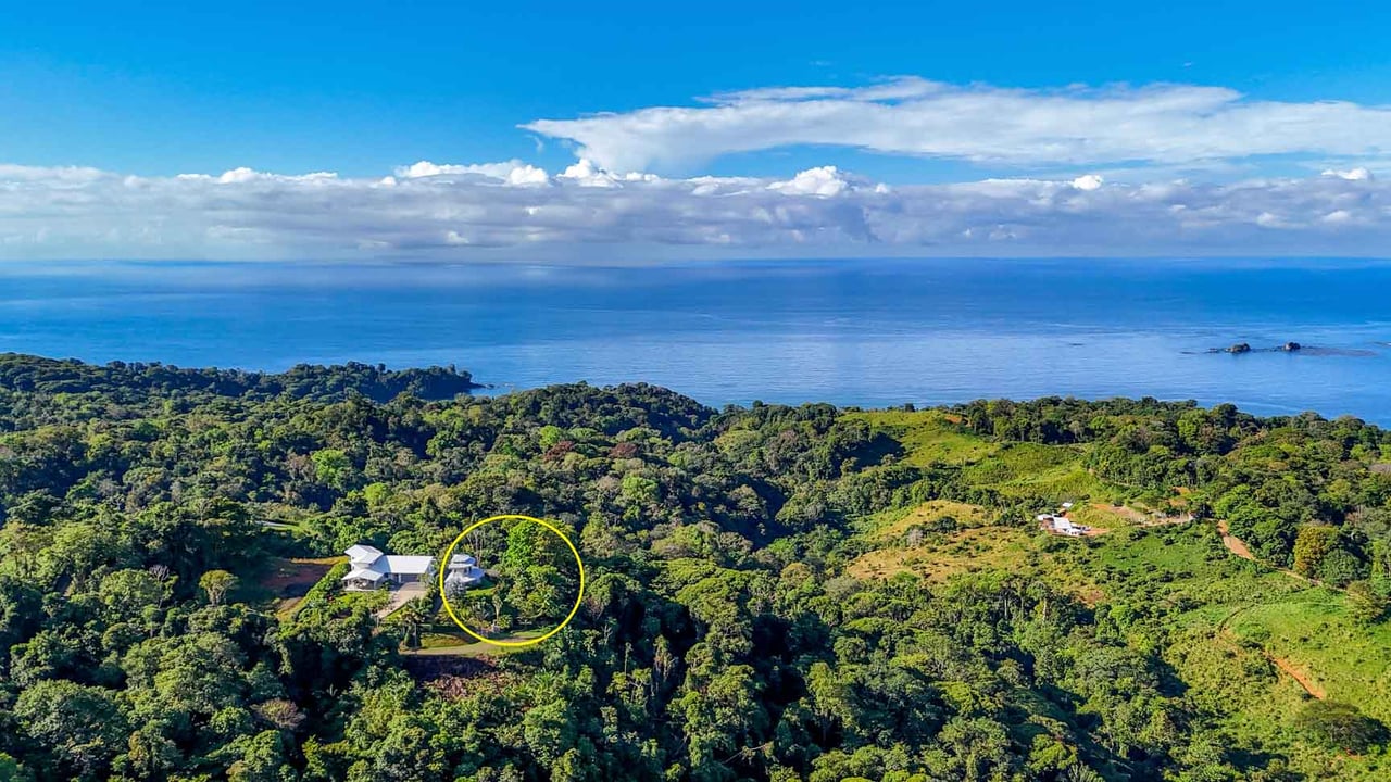 Ocean, Jungle & Mountain View Home in Ojochal | Protected Jungle Setting