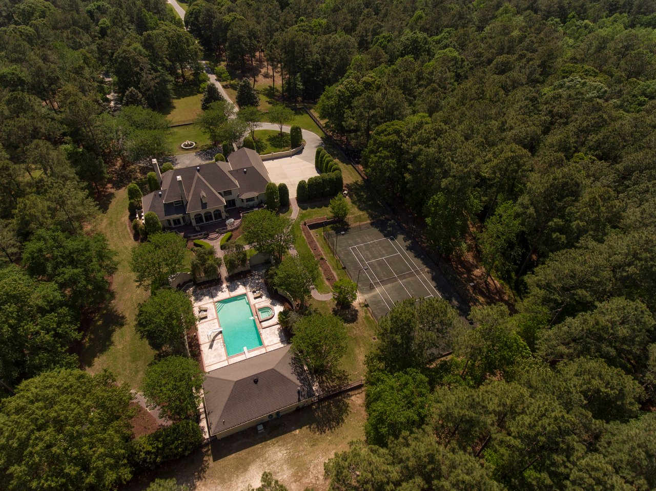 Equestrian Estate at 411 New Hope Church Road