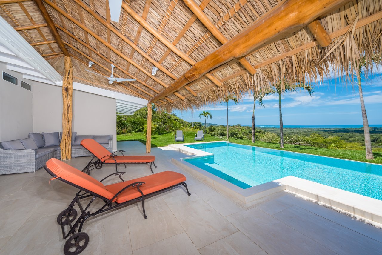 V-Lokamar Corona 1 | Exclusive 5-Bedroom Villa with Panoramic Pacific Ocean Views in Playa Grande
