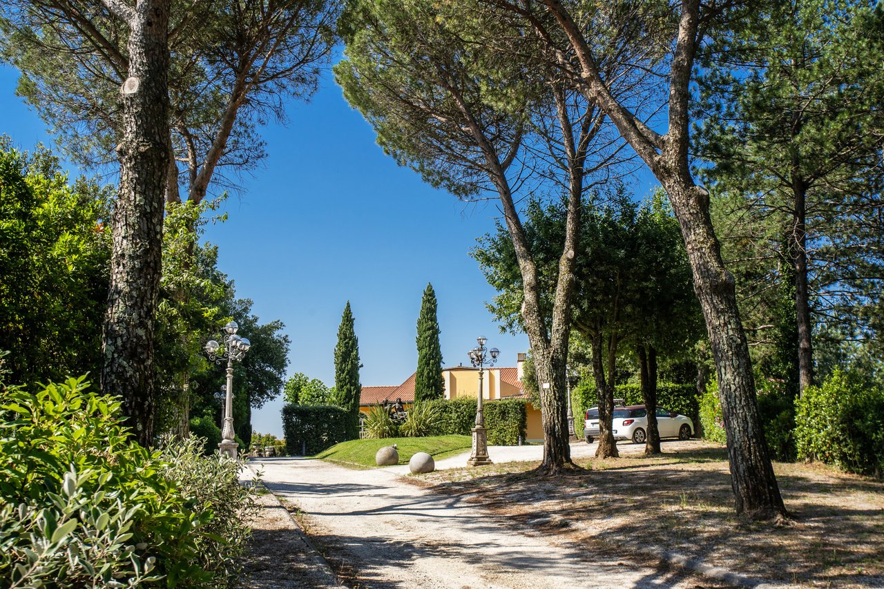 Map of Family Rental Retreat in Tuscany