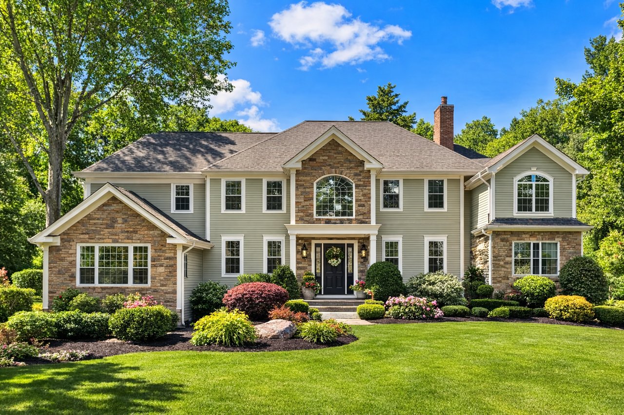 Luxury colonial home with Melissa Clark Realtor
