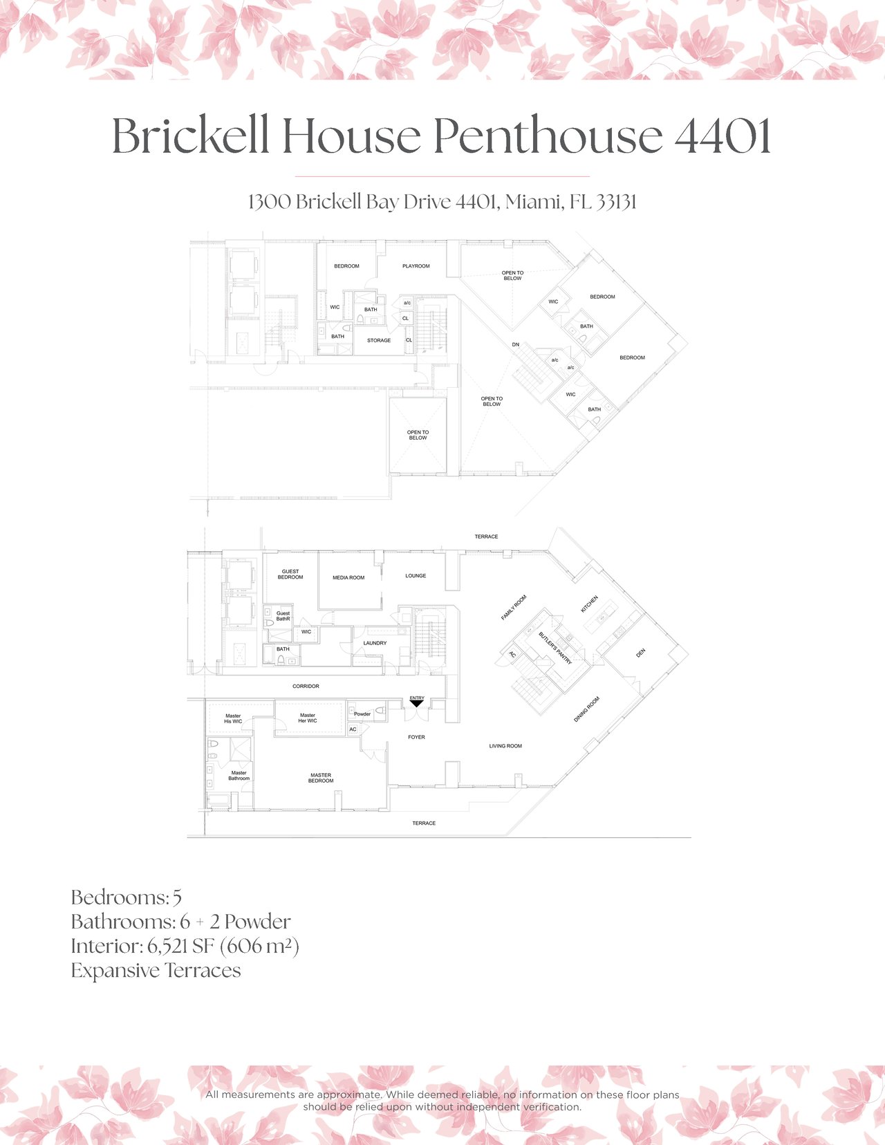 Brickell House Penthouse 4401