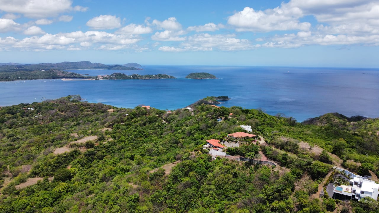 Pacific Heights Lot #18 | Dramatic Ocean & Mountain View Lot in Pacific Heights Near Playa Penca