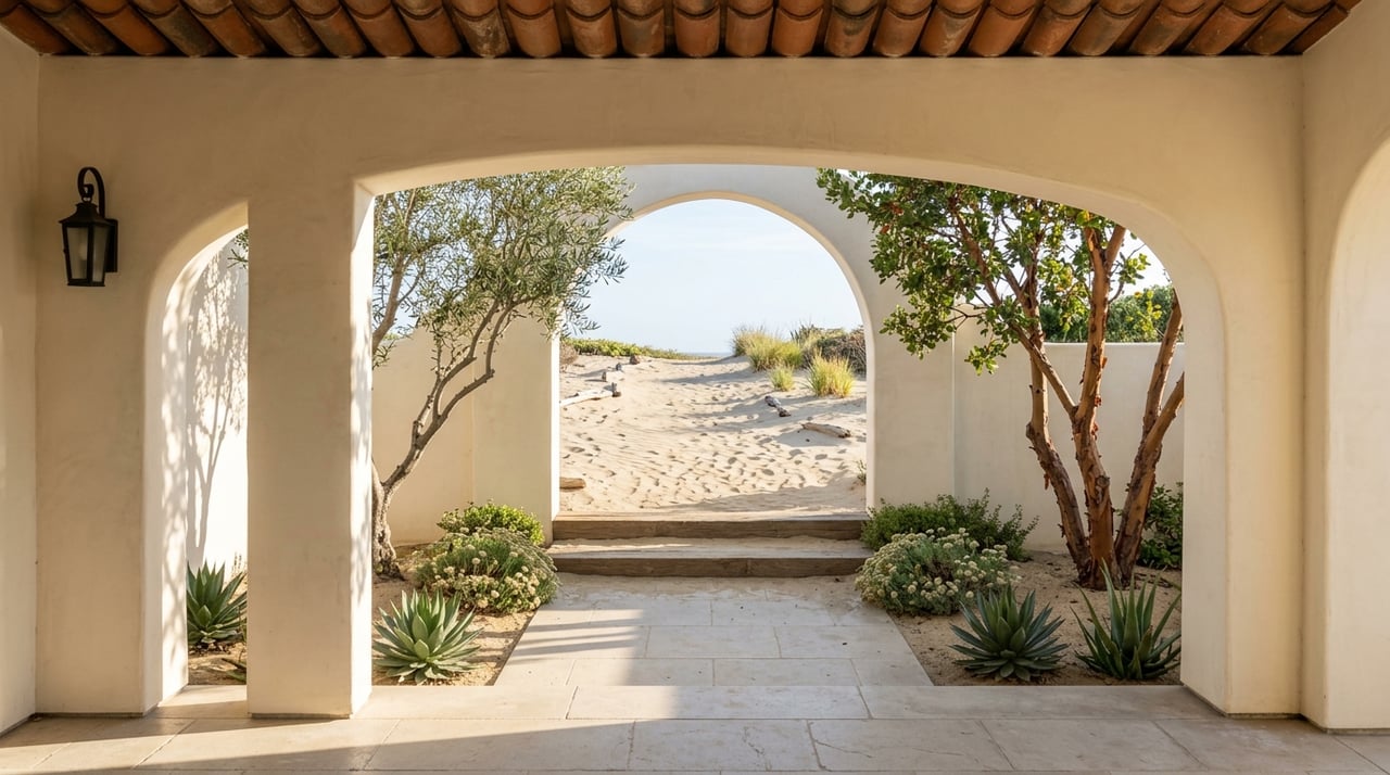 Living With Private Beach Access In Hope Ranch