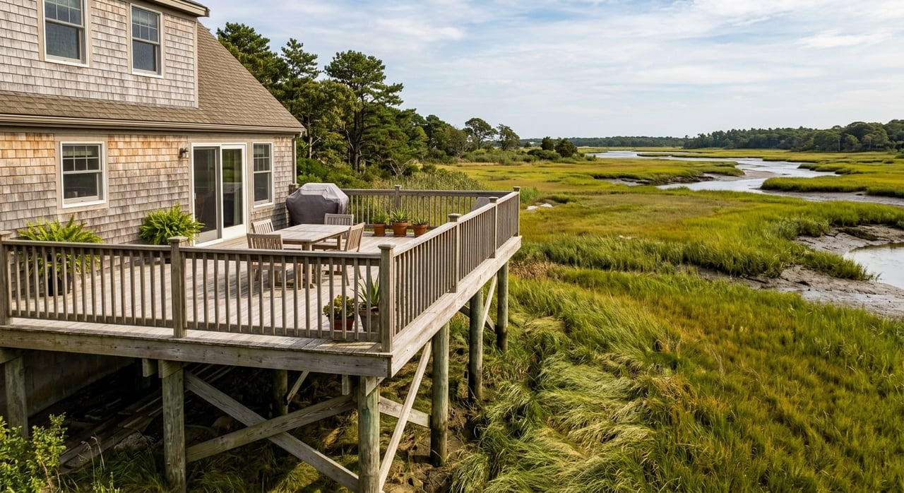 Guide To Waterfront And Marsh-View Homes Off Heckscher Drive