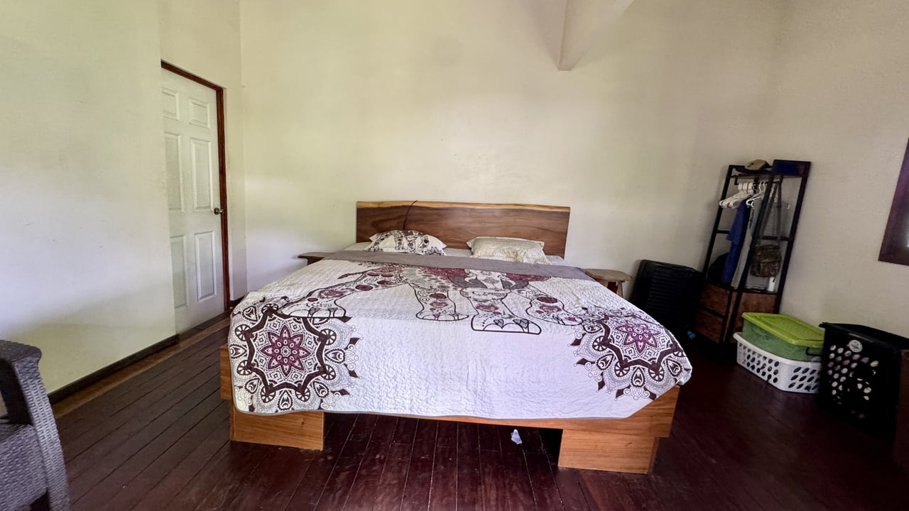 2 Commercial Property in the Heart of Uvita with an existing Home.  