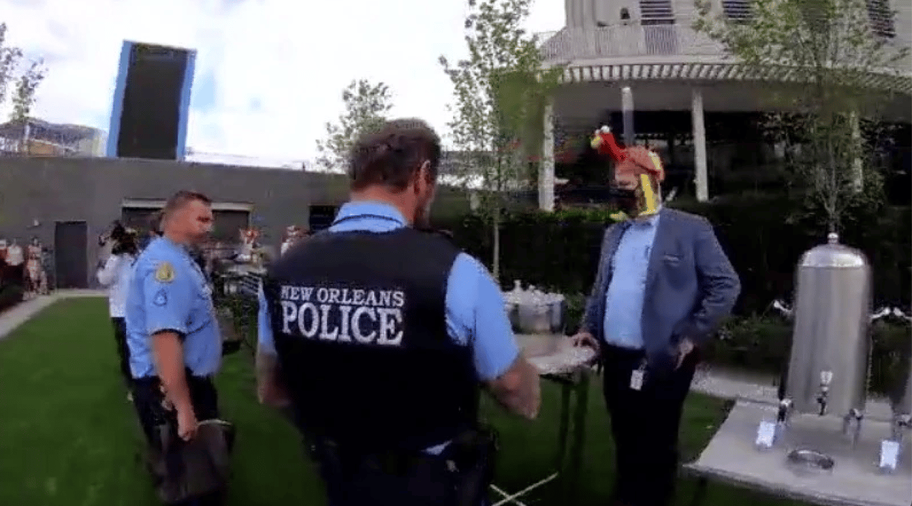 A Feast Designed and Delivered to New Orleans Heroes