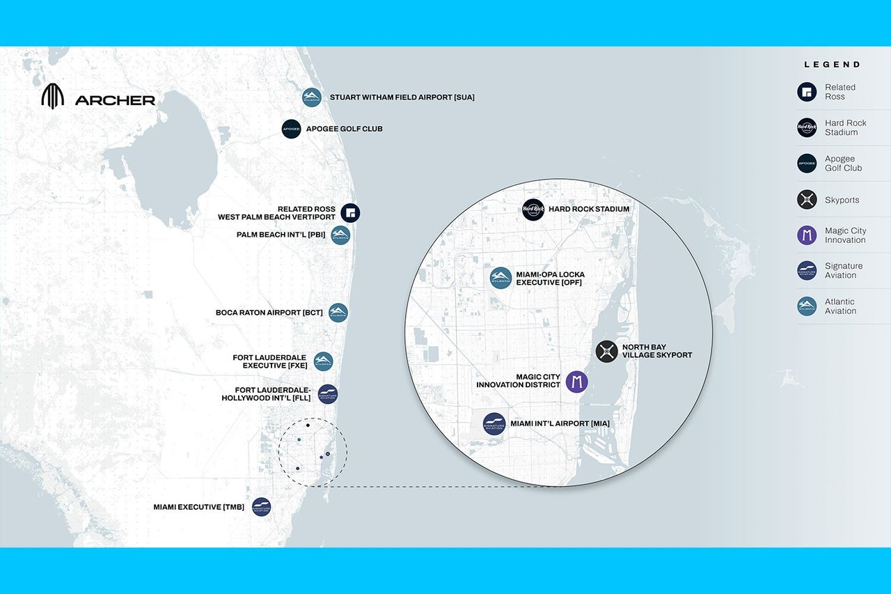 Steve Ross Backs Archer Aviation’s Air-Taxi Network to Ease South Florida Traffic