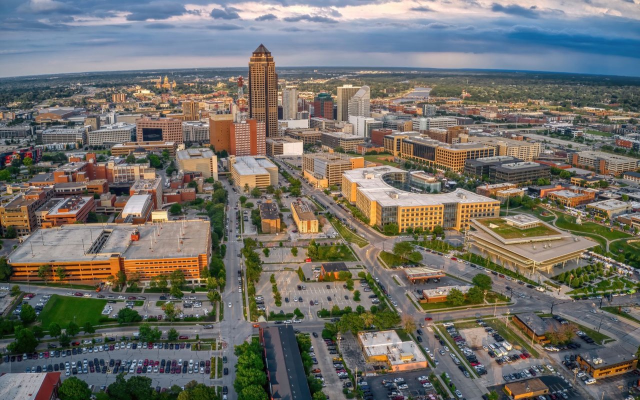 Downtown Des Moines