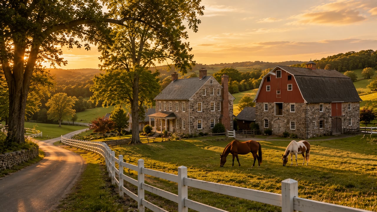 Living in Chester Springs, PA: Country Estates & Top Downingtown Schools