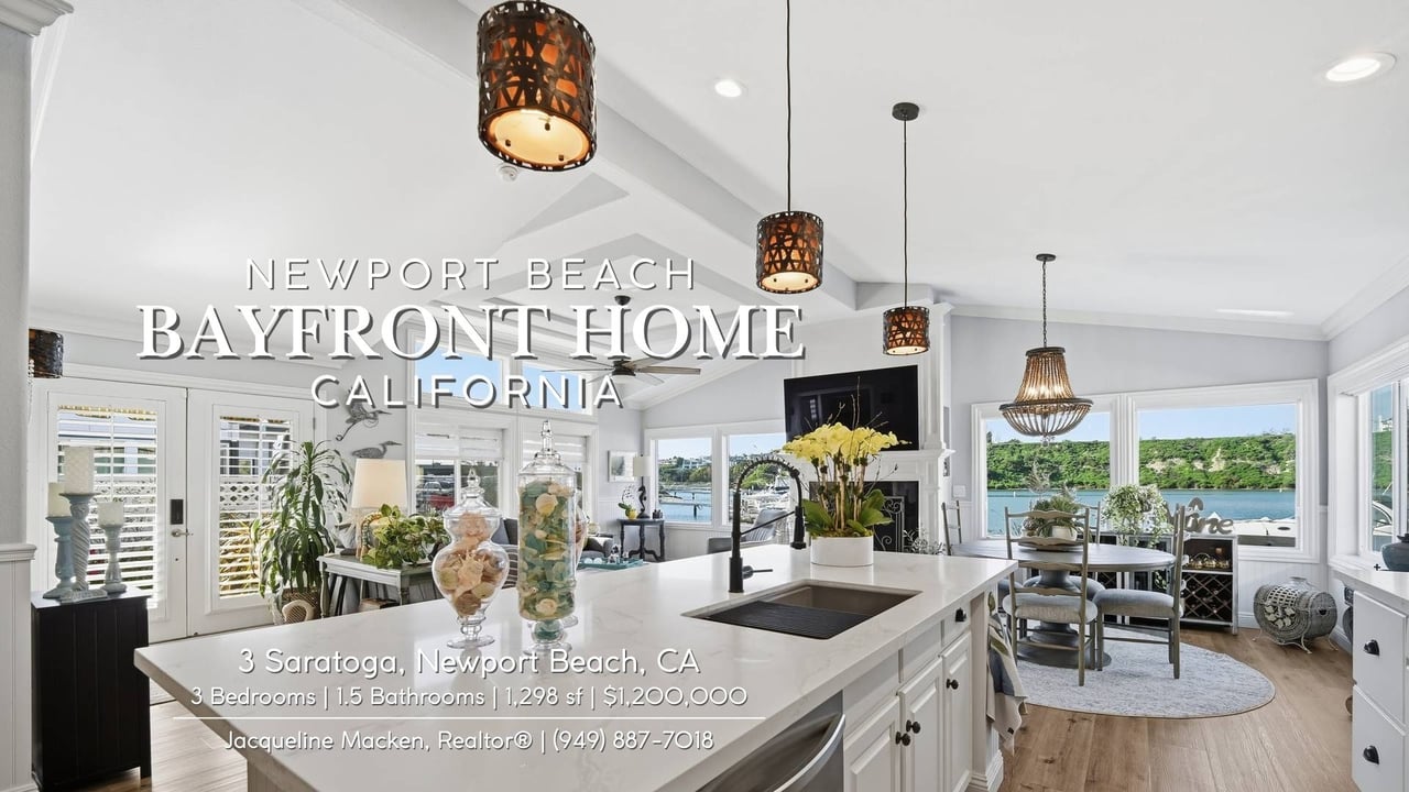 Bayfront living in Newport Beach